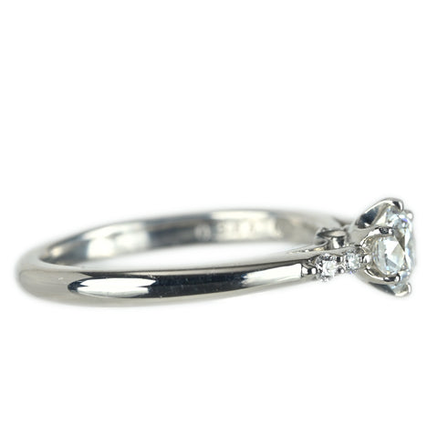 【中古】FOULASON フレゾン PT950 DIAMOND ダイヤモンドリング 0.344ct D VVS1 3EX 3g #4