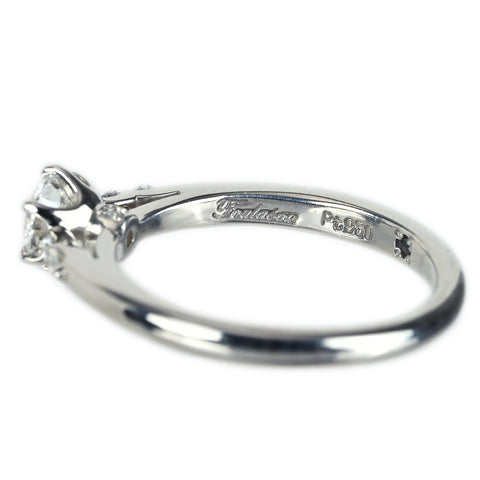 【中古】FOULASON フレゾン PT950 DIAMOND ダイヤモンドリング 0.344ct D VVS1 3EX 3g #4