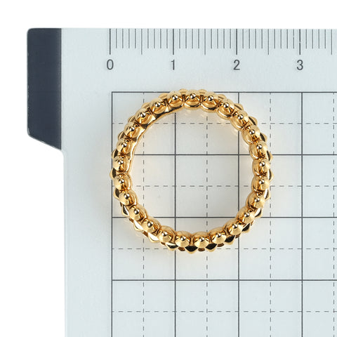【中古】CARTIER K18YG クラッシュドゥカルティエ リング 9.5g #18.5