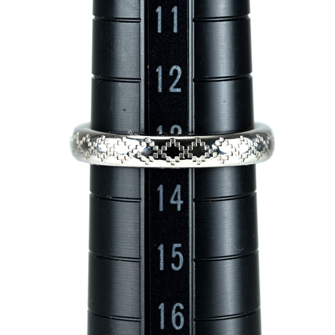 【中古】GUCCI グッチ 18WGディアマンティッシマリング 4.9g #14