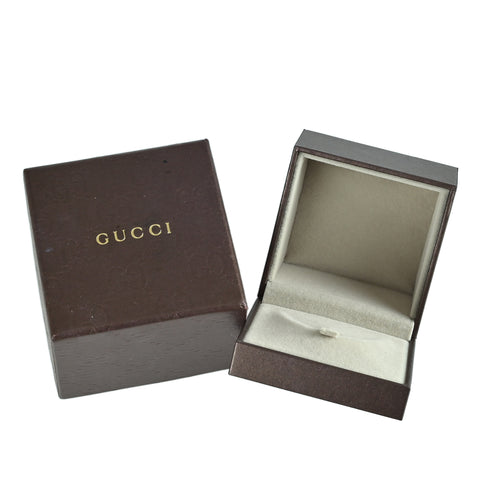 【中古】GUCCI グッチ 18WGディアマンティッシマリング 4.9g #14