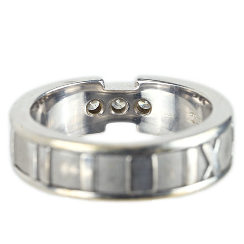 【中古】T&Co ティファニー K18WGアトラス ダイヤモンドリング 6.7g #9