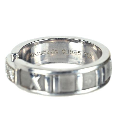 【中古】T&Co ティファニー K18WGアトラス ダイヤモンドリング 6.7g #9