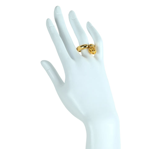 【中古】CARRERA Y CARRERA カレライカレラ K18YG ダイヤモンドリング 13.8g #15.5