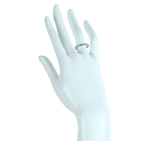 【中古】CHANEL シャネル PT950 ココクラッシュリング ダイヤモンド 5p 4.0g #12.5