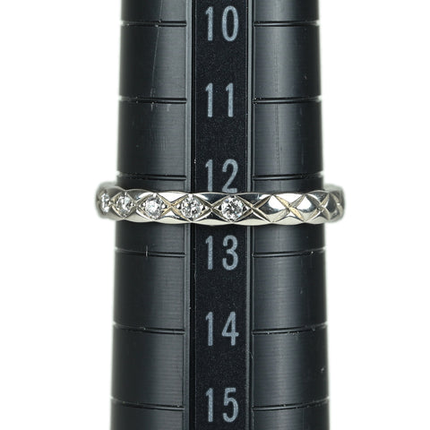 【中古】CHANEL シャネル PT950 ココクラッシュリング ダイヤモンド 5p 4.0g #12.5