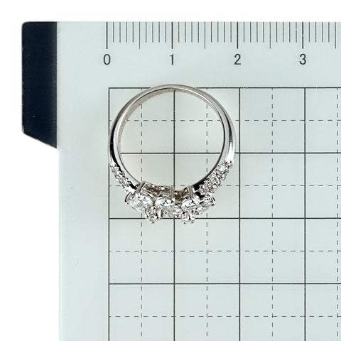 【中古】TASAKI タサキ PT900 ダイヤモンドリング D1.00ct 5.0g #10