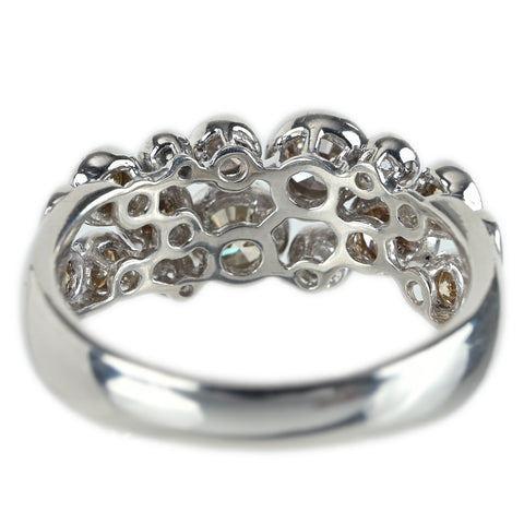 【中古】KASHIKEYカシケイ PT900 ダイヤモンドリング D1.40ct 7.7g #14.5