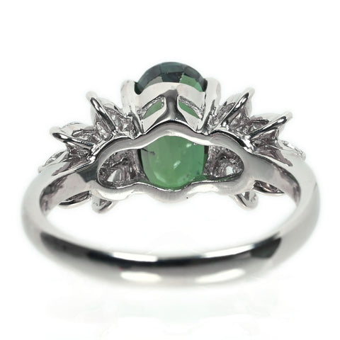 【中古】PT900 ALEXANDRITE アレキサンドライト リング A2.58ct D0.50ct 5.5g GIA