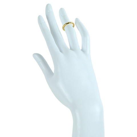 【中古】TIFFANY&Co K18YG ダイヤモンドスタッキングバンドリング 3.7g #6.5