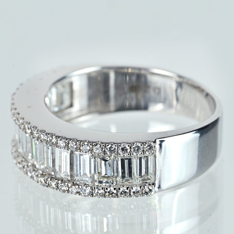 K18WG DIAMONDダイヤモンドリング D2.09ct 5.7g #13.5