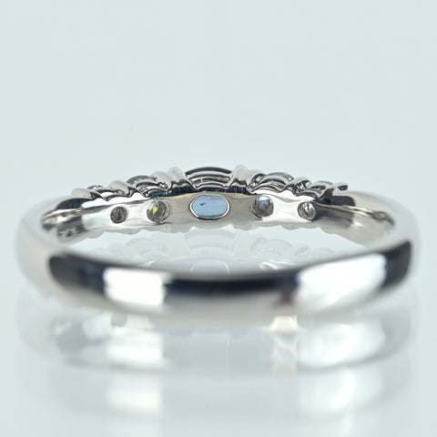 【中古】PT900 ALEXANDRITE アレキサンドライトリング A0.176ct D0.24ct 3.9g #12