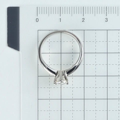 【中古】PT900 DIAMONDダイヤモンドリング 0.597ct Gカラー SI1クラス Goodカット 4.7g #11