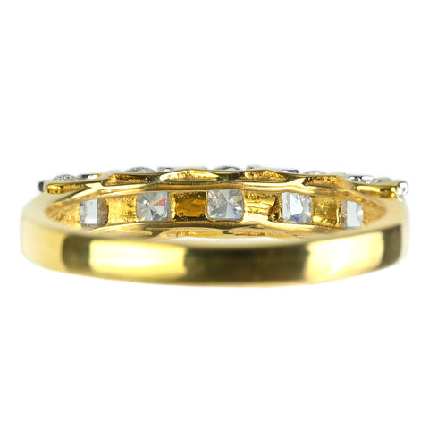 【中古】K18YG DIAMOND ダイヤモンド リング D0.90ct 2.9g #13