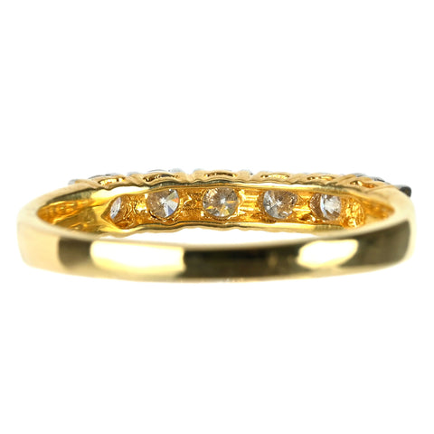 【中古】K18 DIAMOND ダイヤモンド リング D0.53ct 2.5g #12