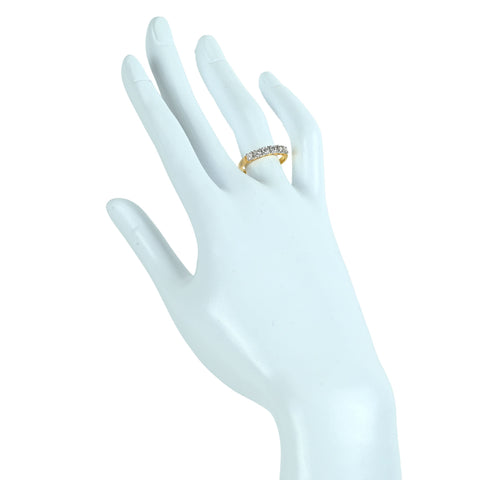 【中古】K18 DIAMOND ダイヤモンド リング D0.53ct 2.5g #12