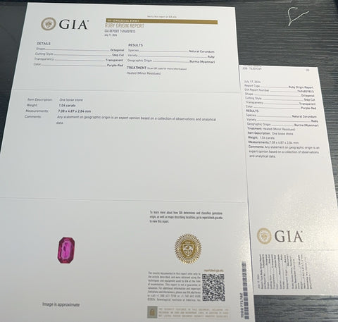 K10/PT900 RUBY ミャンマー産ルビーリング R1.04ct D0.43ct GIA鑑別書 5.5g #11.5