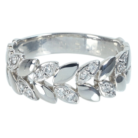 【中古】PT900 DIAMOND ダイヤモンドリング D0.27ct 9.1g #19