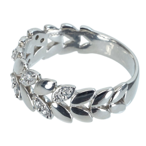 【中古】PT900 DIAMOND ダイヤモンドリング D0.27ct 9.1g #19