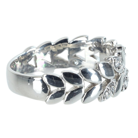 【中古】PT900 DIAMOND ダイヤモンドリング D0.27ct 9.1g #19