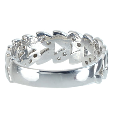 【中古】PT900 DIAMOND ダイヤモンドリング D0.27ct 9.1g #19