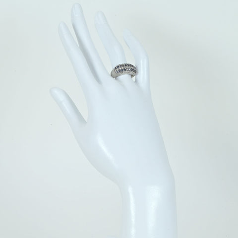 【中古】K18WG ALEXANDRITE RING アレキサンドライト ダイヤモンドリング A1.00ct D0.80ct 5.6g #15