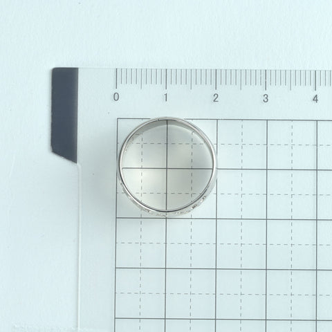 【中古】PT1000 DIAMOND ダイヤモンドリング D0.15ct  9.0g  #14 ソーティング付き