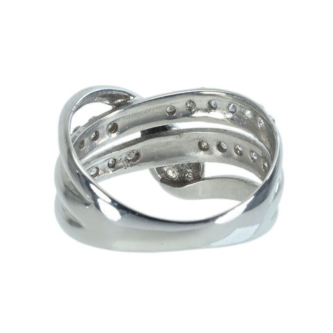 [Used] PT900 DIAMOND Ring D0.27ct 5.7g #10 