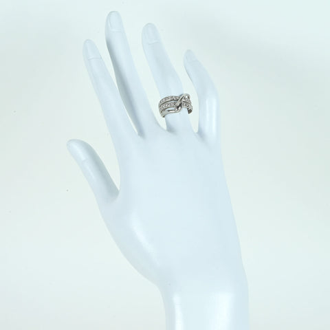 [Used] PT900 DIAMOND Ring D0.27ct 5.7g #10 