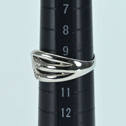 [Used] PT900 DIAMOND Ring D0.27ct 5.7g #10 