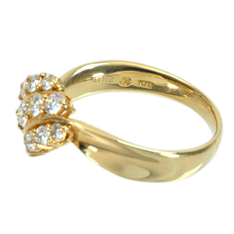 【中古】MONNICKENDAM モニッケンダムリング K18YG DIAMOND 0.82ct 5.8g ONE PRICE #17
