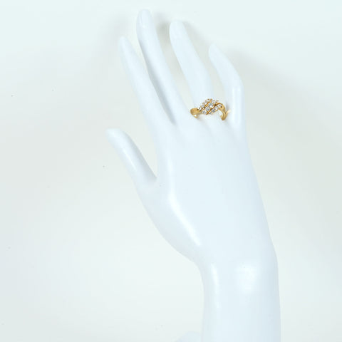 【中古】MONNICKENDAM モニッケンダムリング K18YG DIAMOND 0.82ct 5.8g ONE PRICE #17