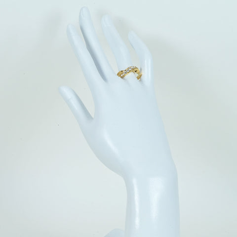 【中古】MONNICKENDAM モニッケンダム K18YG DIAMOND ダイヤモンドリング D0.54ct 5.0g #15ONE PRICE