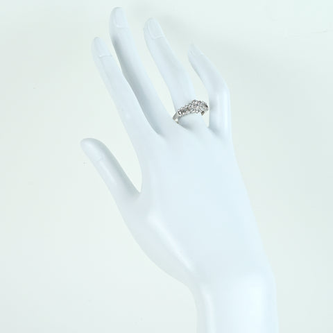 【中古】PT900 DIAMONDダイヤモンドリング D1.00ct 4.9g #13