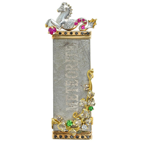 【中古】梶光夫 K18/K18WG PENDANT ペンダントトップ D0.33ct 37.4g