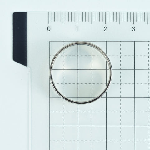 [Used] PT1000 Pure Platinum Ring 6.9g #22 