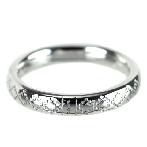 【中古】GUCCI グッチ 18WGディアマンティッシマリング 4.9g #14