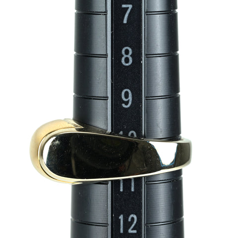 【中古】BVLGARI ブルガリ K18WG/YG トロンケットリング #10.5 9.3g