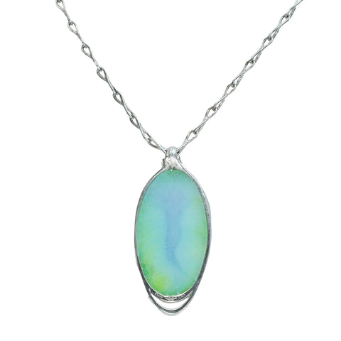 【中古】中島邦夫 PT850/PT900I パートドヴェール ペンダントネックレス G0.37ct 38.8g