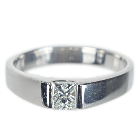【中古】PT900 DIAMONDダイヤモンドリング 0.31ct 5.0g #10
