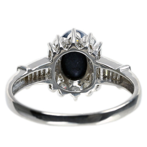 PT900 BLACK OPAL RING ブラックオパールリング BO1.773ct D0.50ct 5.5g #1