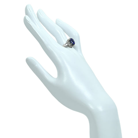 PT900 BLACK OPAL RING ブラックオパールリング BO1.773ct D0.50ct 5.5g #1