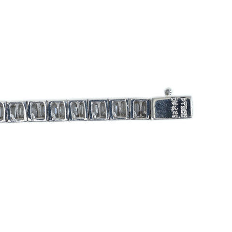 【中古】PT900 DIAMOND NECKLACE ダイヤモンド ハートモチーフ フルエタニティネックレスD22.29ct 58.9g