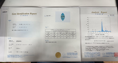 【中古】PT900 PARAIBA TOURMALINE RING ブラジル産 パライバトルマリンリング PT0.509ct D0.67ct CGL鑑別書/分析報告書 9.1g #11