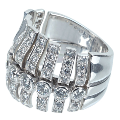 【中古】CHANELシャネル K18WG DIAMOND RING ダイヤモンドリング 18.0g ONE PRICE