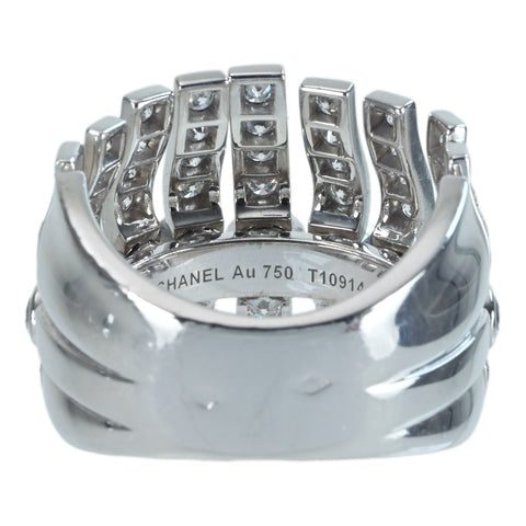 【中古】CHANELシャネル K18WG DIAMOND RING ダイヤモンドリング 18.0g ONE PRICE