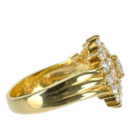 [Used] K18YG DIAMOND RING Diamond Ring D1.51ct 6.1g #11 