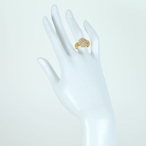 [Used] K18YG DIAMOND RING Diamond Ring D1.51ct 6.1g #11 