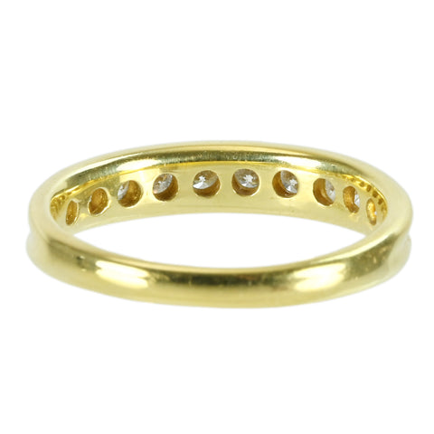 【中古】K18YG DIAMOND ダイヤモンドリング D0.50ct 3.1g #11