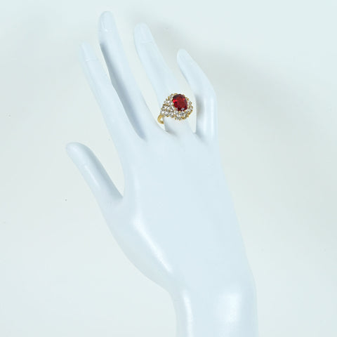 Pre-owned T&amp;Co. Tiffany &amp; Co. 18K Yellow Gold Spine Ring, 3.02ct, GIA Certified, 5.5g, #11.5, One Price 